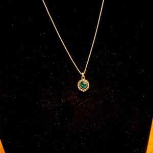 Emerald Swarovski Crystal Necklace